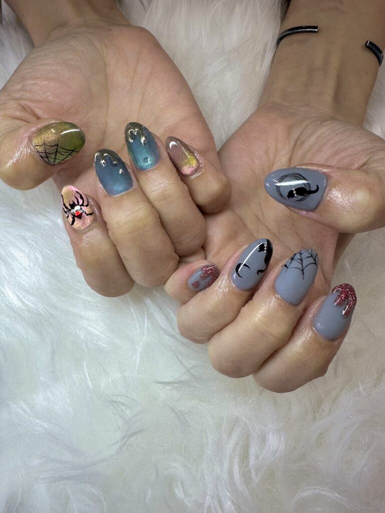 Halloween nail【7looksmocha三田村】